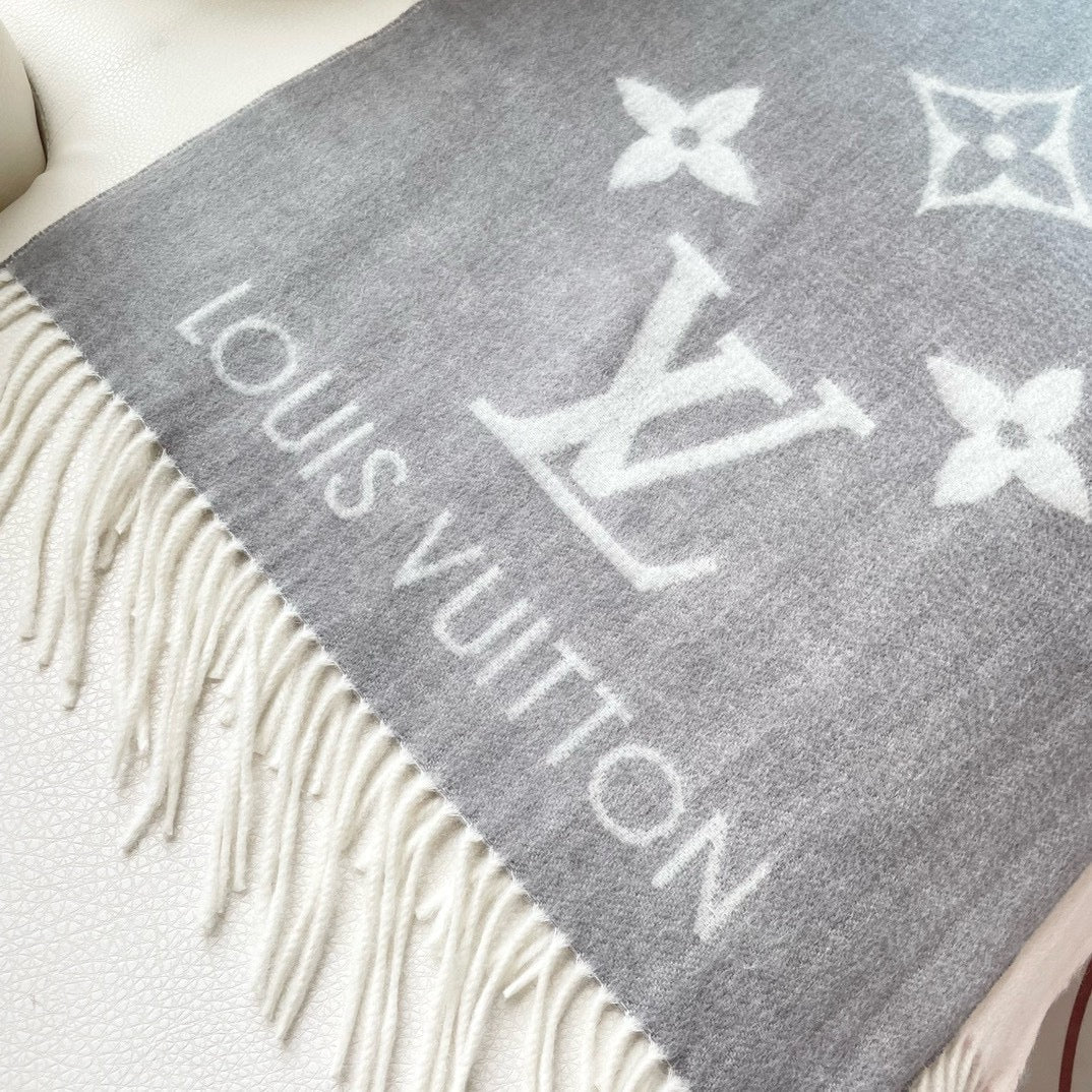 REYKJAVIK GRADIENT SCARF 220 CM IN COLORFUL CASHMERE 399734 mysite