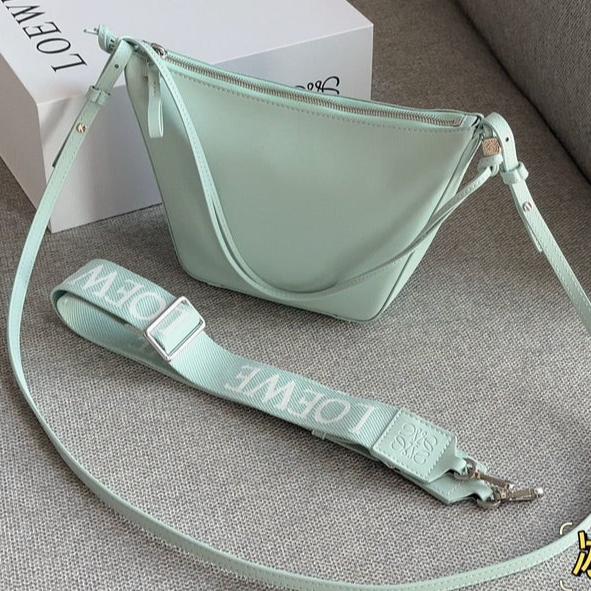 LOE LUNA HOBO 27 BAG IN SKY BLUE CALFSKIN mysite