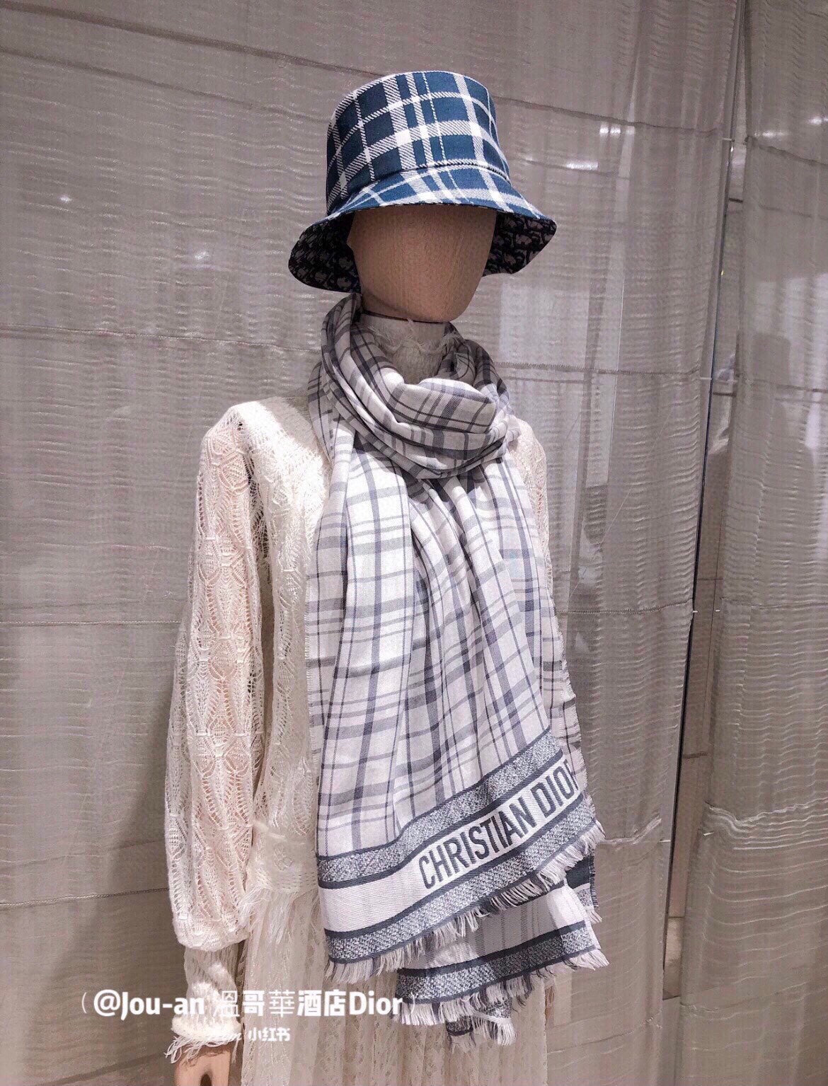 SCARF 200 CM IN BLACK MIX WHITE CASHMERE AND SILK 418334 mysite