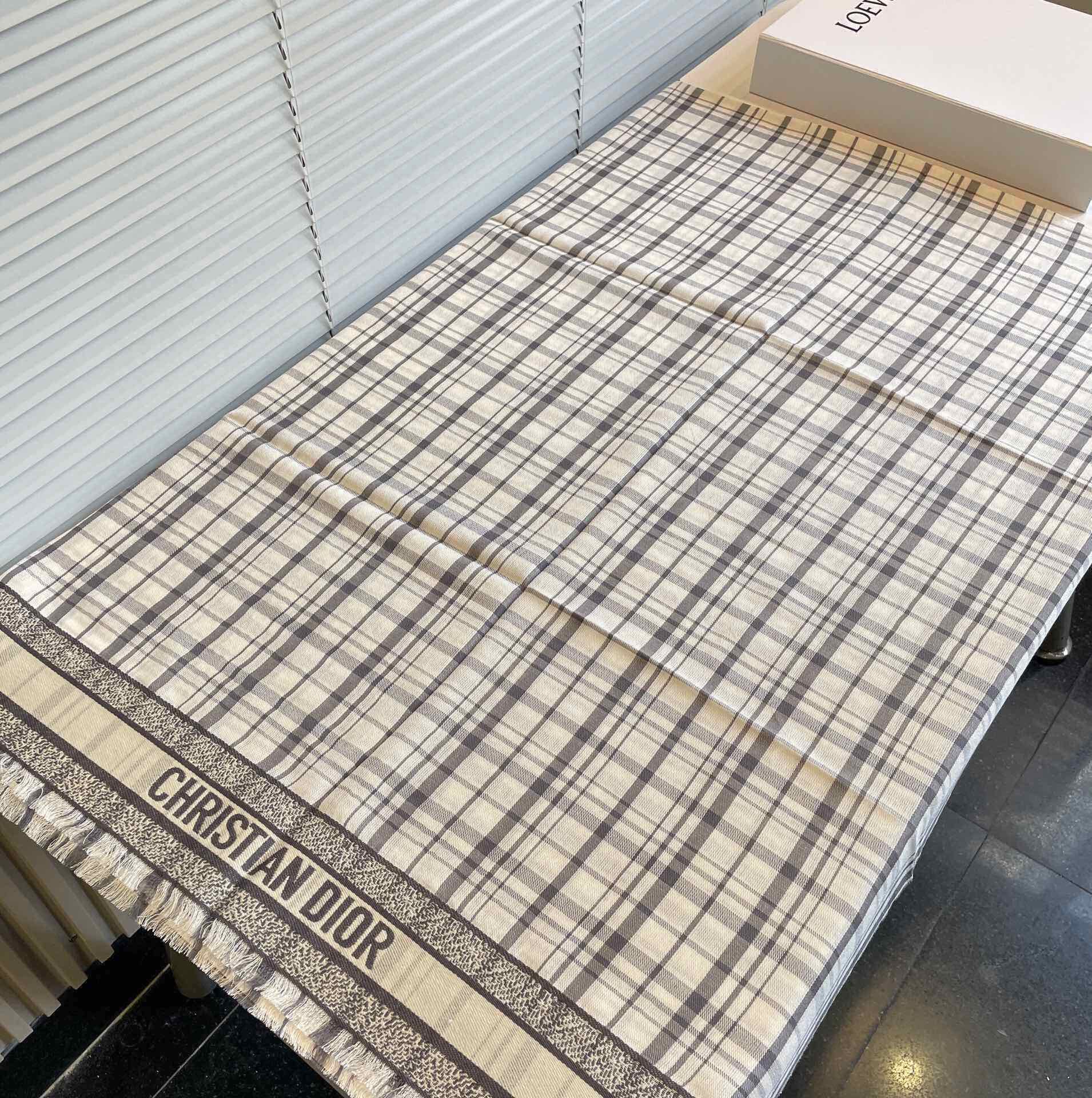 SCARF 200 CM IN BLACK MIX WHITE CASHMERE AND SILK 418334 mysite