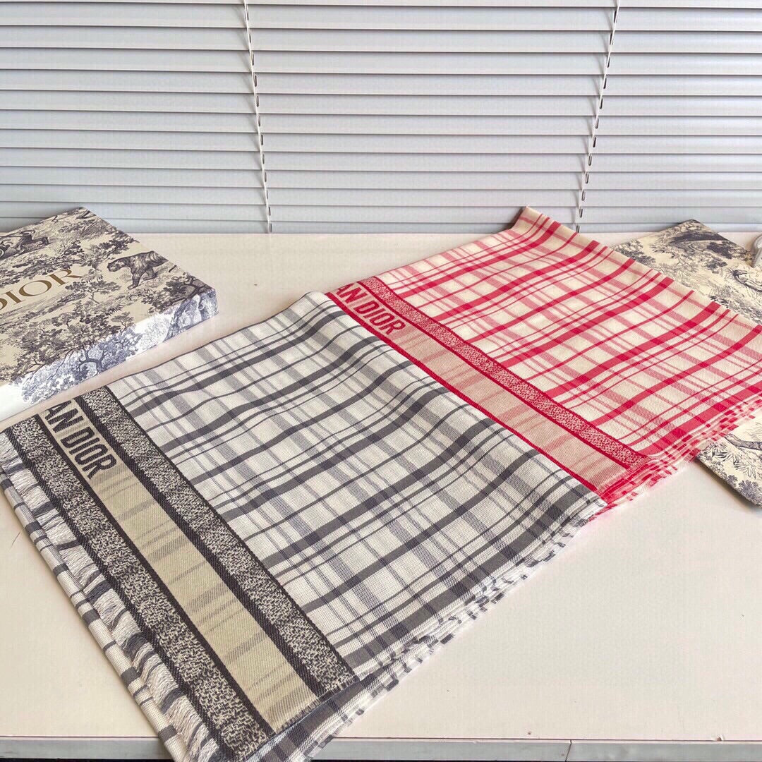 SCARF 200 CM IN BLACK MIX WHITE CASHMERE AND SILK 418334 mysite