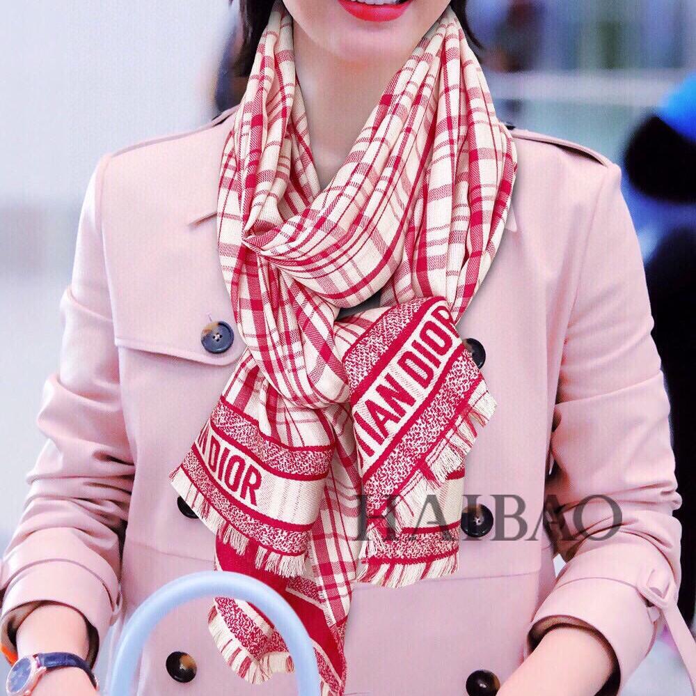 SCARF 200 CM IN PUNCH PINK CASHMERE AND SILK 418335 mysite