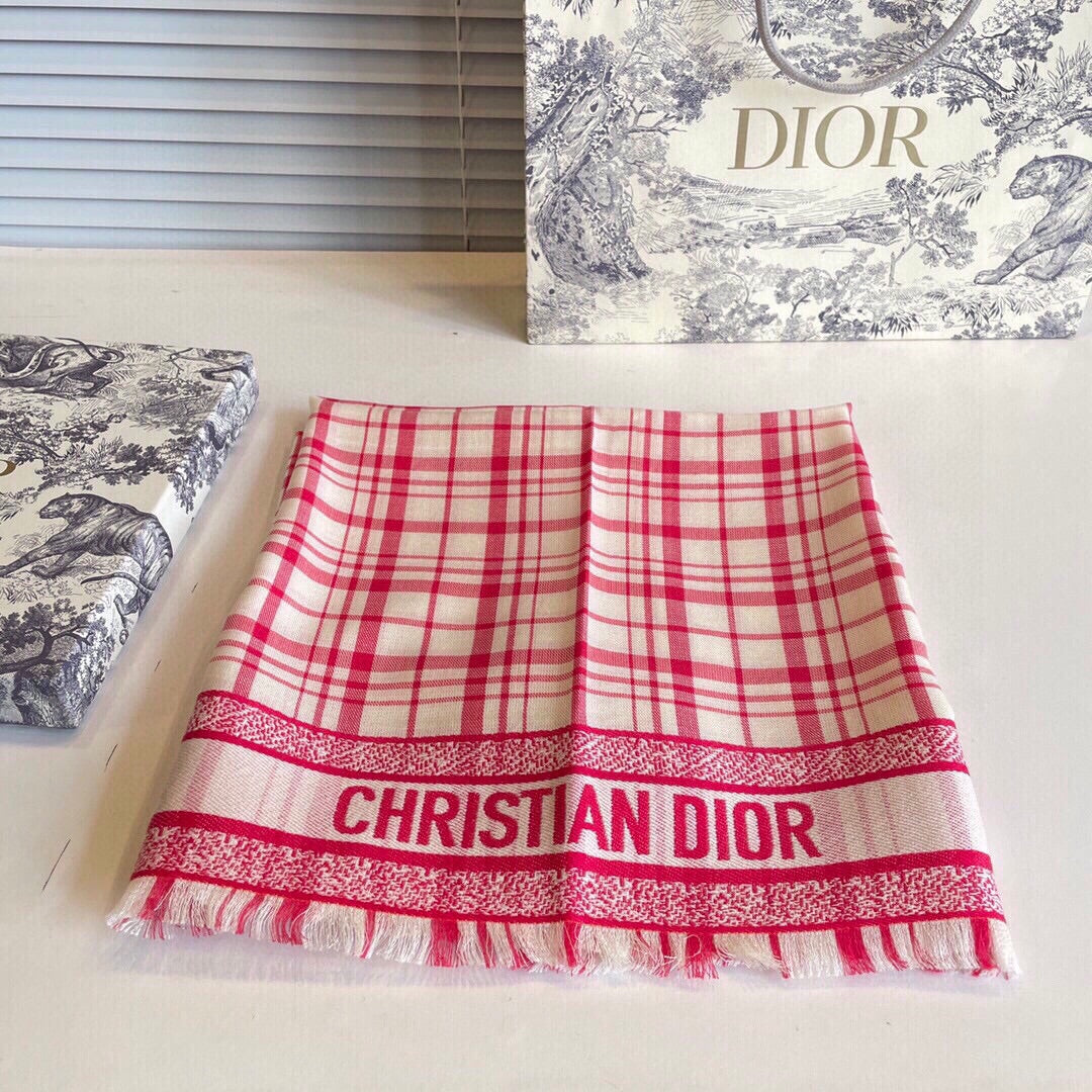 SCARF 200 CM IN PUNCH PINK CASHMERE AND SILK 418335 mysite