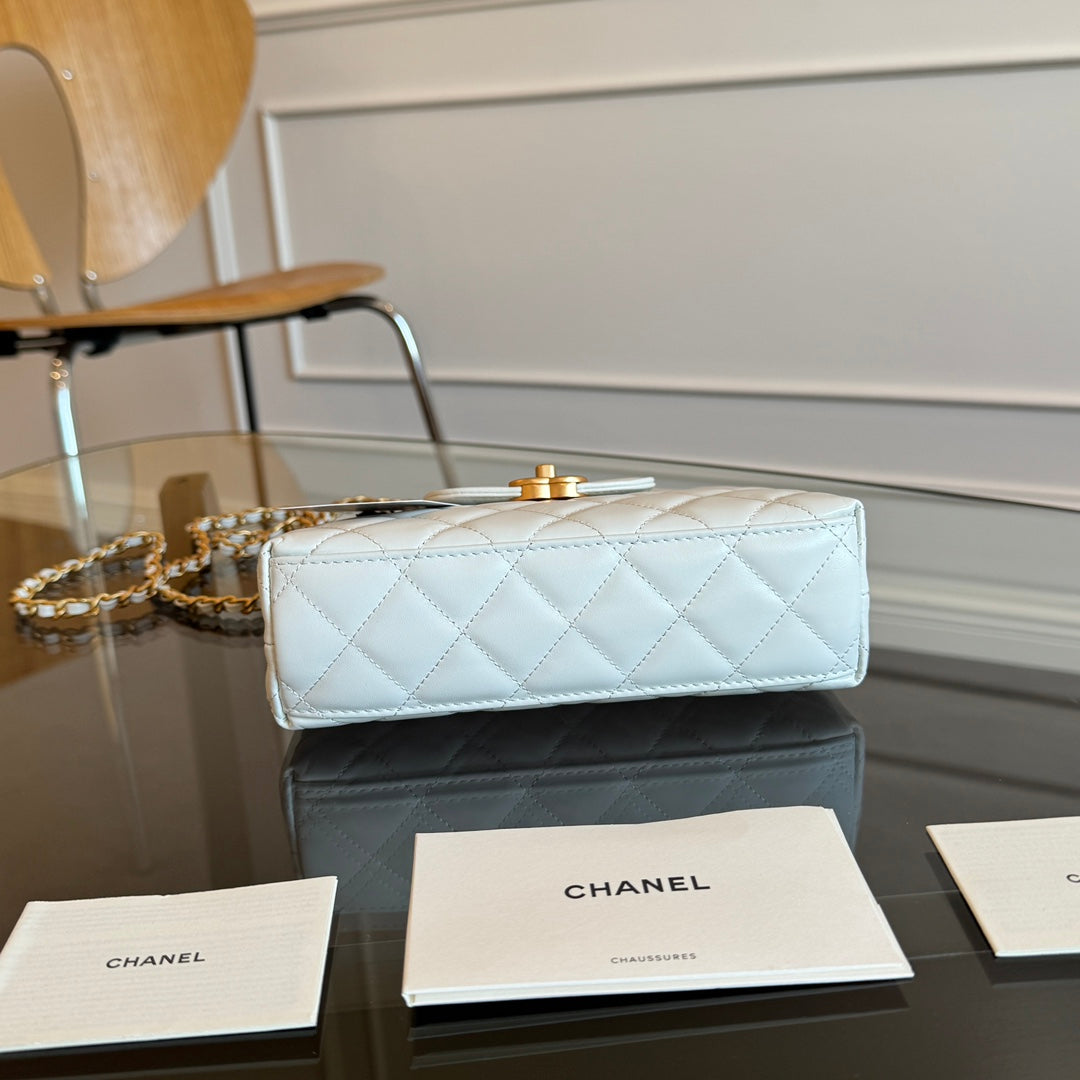 KELLY SHOPPING BAG 19 IN WHITE CALFSKIN GOLD HARDWARE mysite