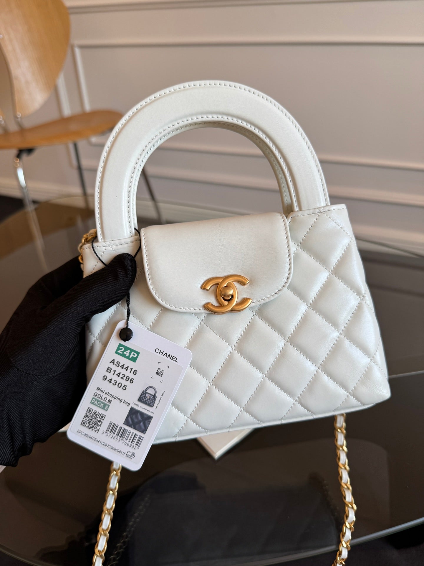 KELLY SHOPPING BAG 19 IN WHITE CALFSKIN GOLD HARDWARE mysite