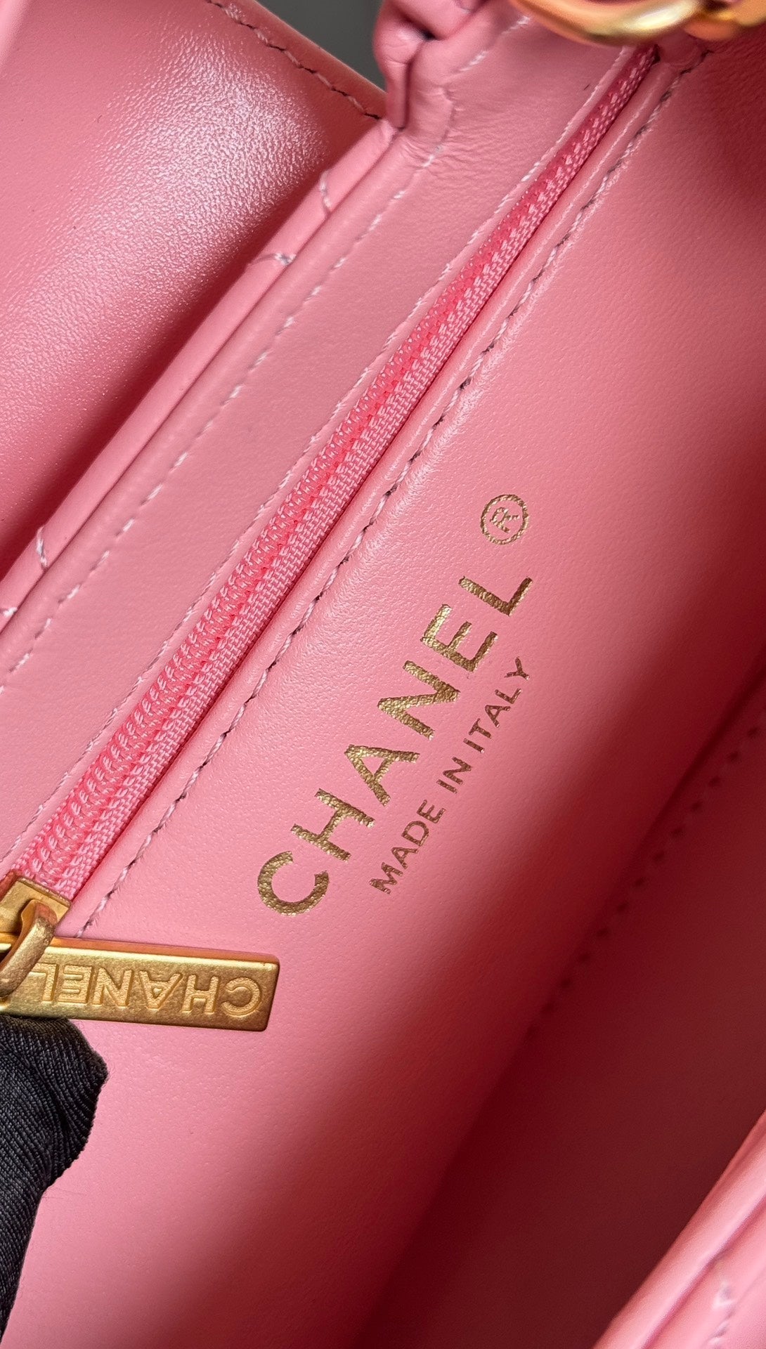 KELLY SHOPPING BAG 19 IN SALMON PINK CALFSKIN GOLD HARDWARE mysite