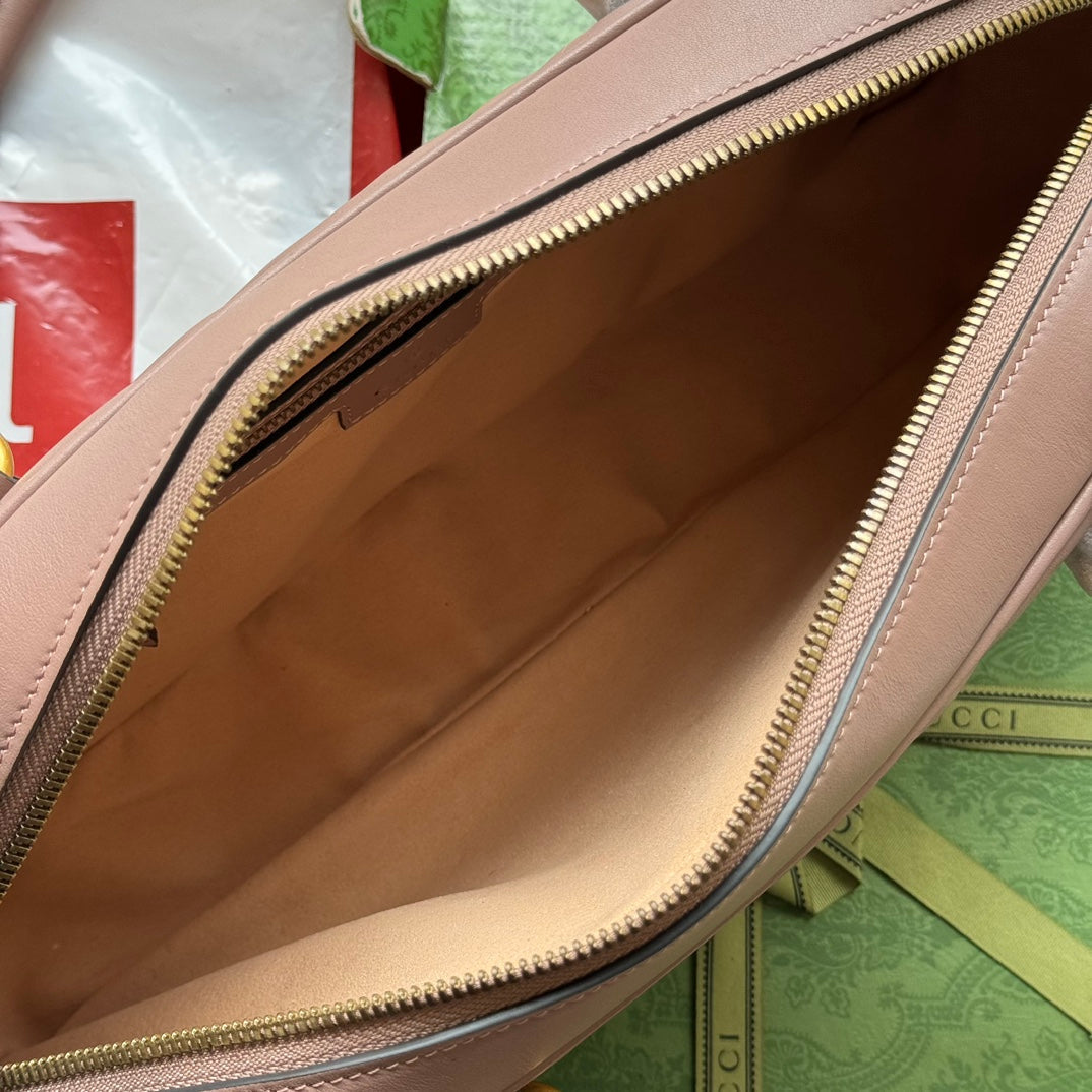 gg marmont medium top handle 35cm nude calfskin gold hardware mysite