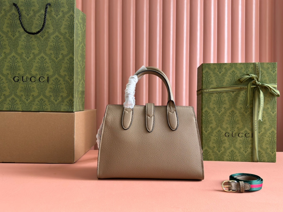 Gucci Jackie Tote Bag Beige Leather 248602 mysite