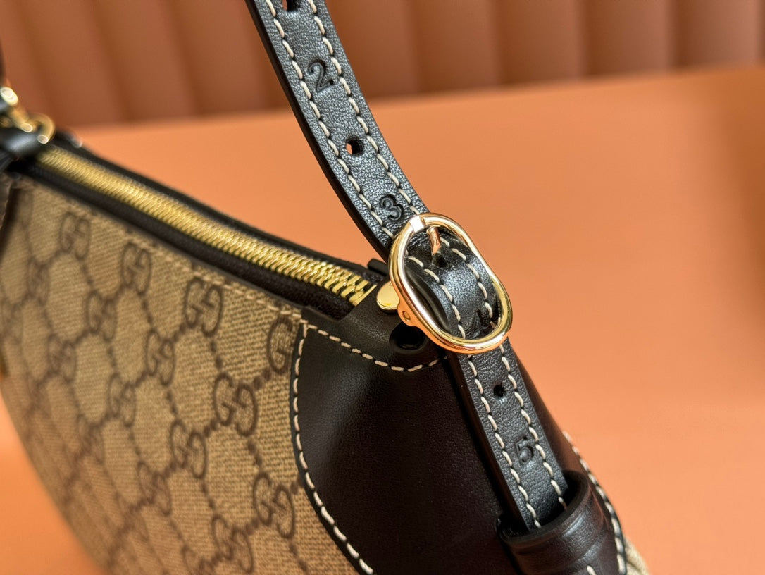 Gucci Ophidia 24.5cm Bag Ebony Black Canvas 248561 mysite