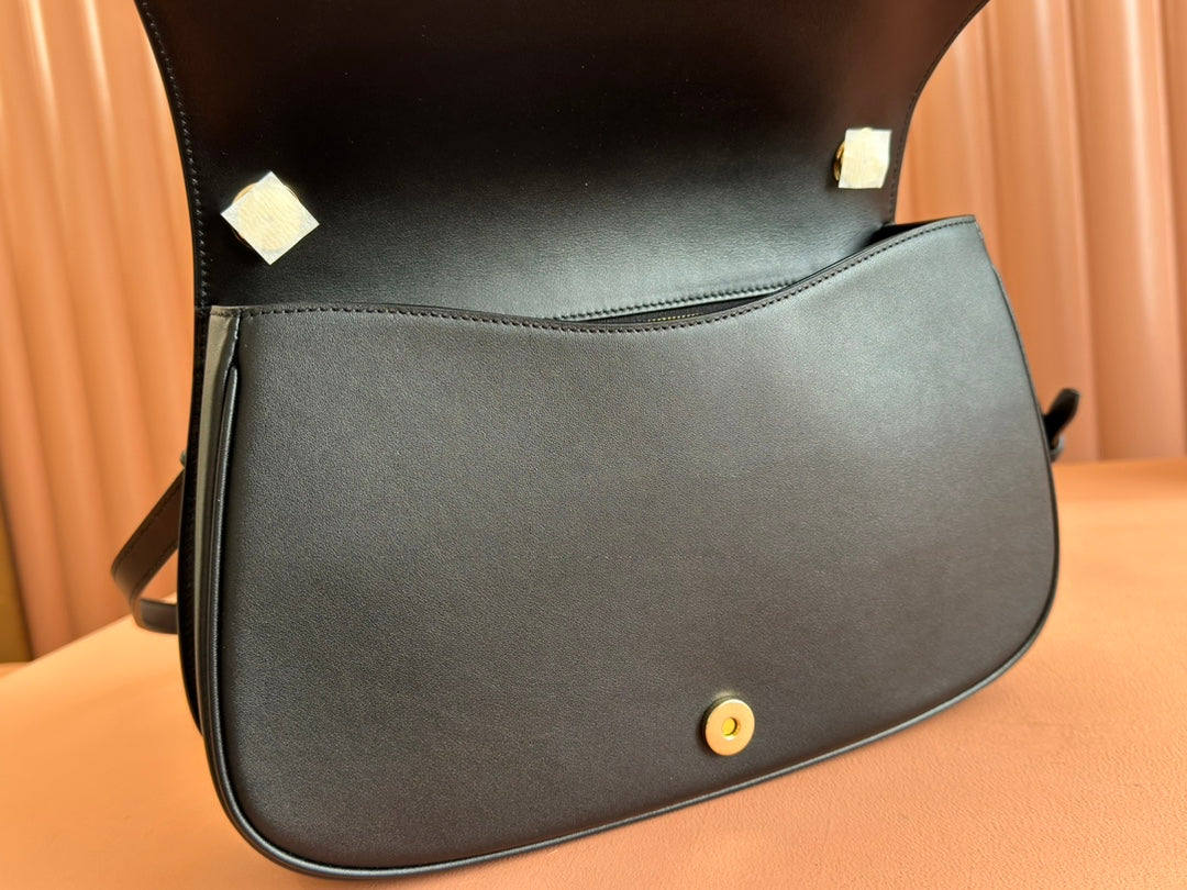 Gucci Blondie 32 Bag Black White Leather Canvas 239898 mysite