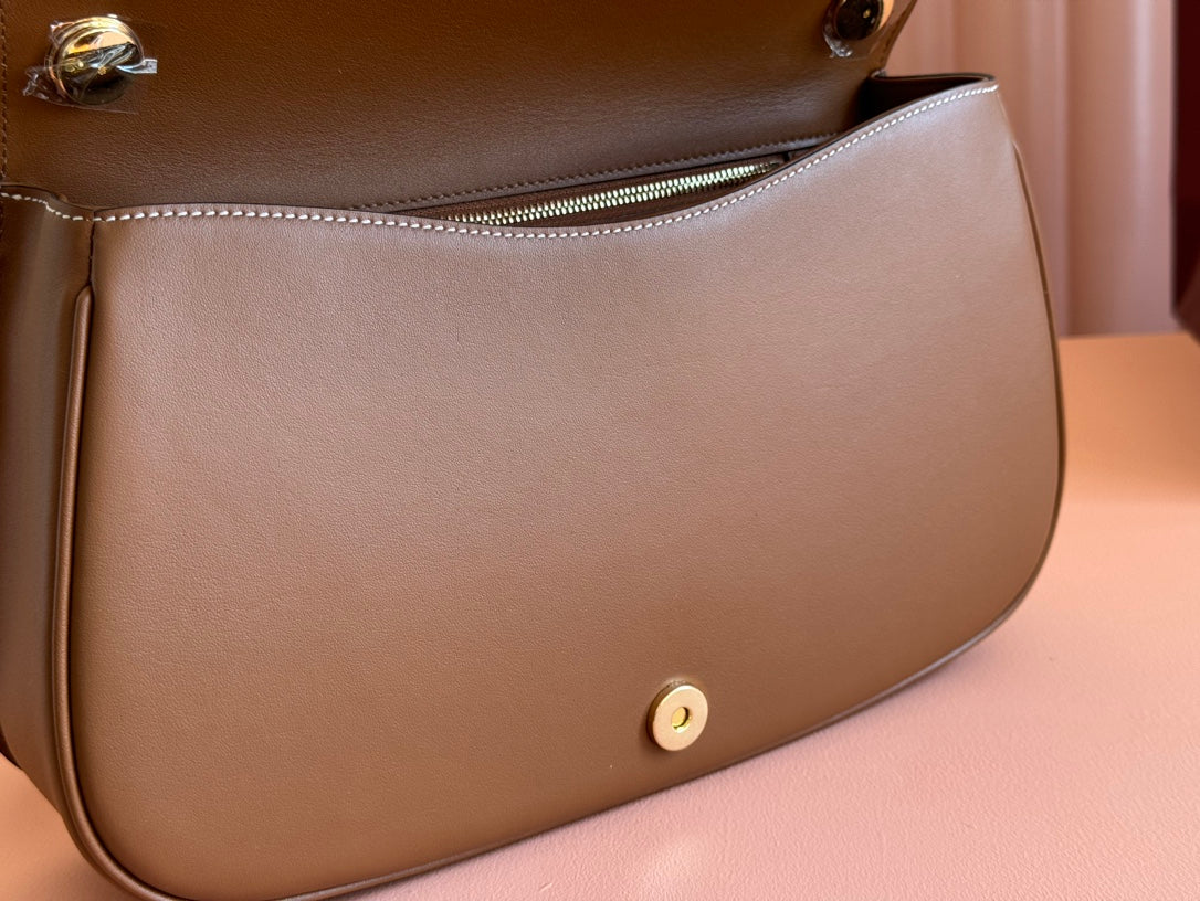 Gucci Blondie 32 Bag Brown White Leather Canvas 239897 mysite