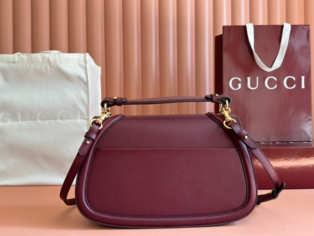 Gucci Blondie 32 Bag Rosso Ancora Red Leather 239905 mysite