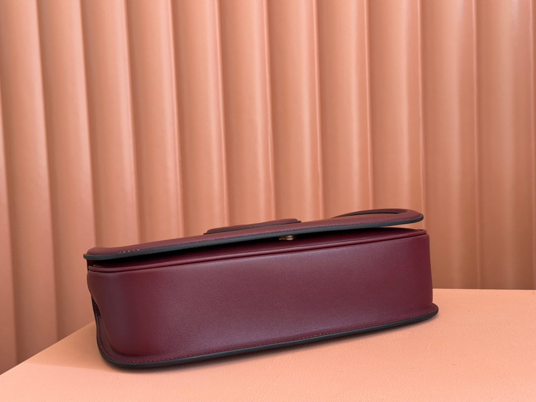 Gucci Blondie 32 Bag Rosso Ancora Red Leather 239905 mysite