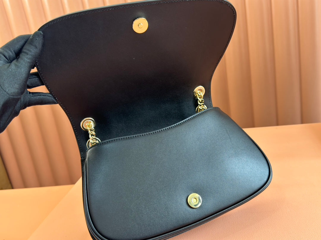 Gucci Blondie Small Shoulder Bag 26 Black Calfskin 272179 mysite