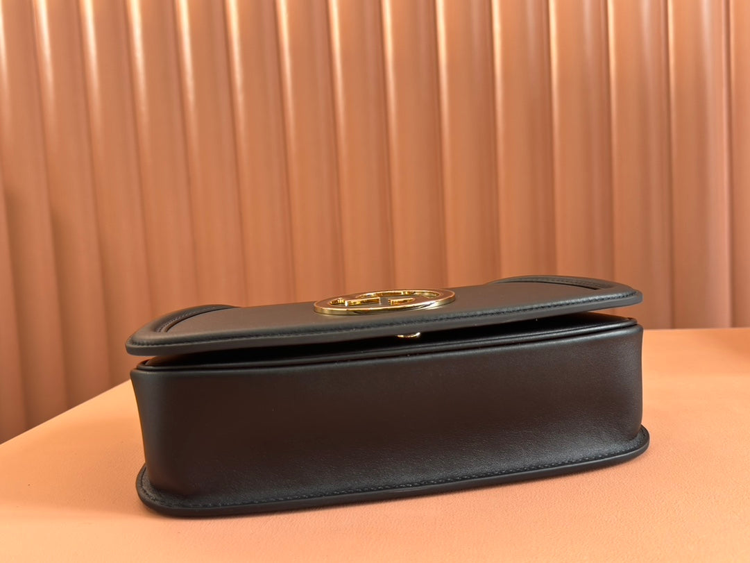 Gucci Blondie Small Shoulder Bag 26 Black Calfskin 272179 mysite