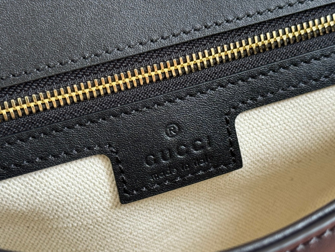 Gucci Blondie Small Shoulder Bag 26 Black Calfskin 272179 mysite