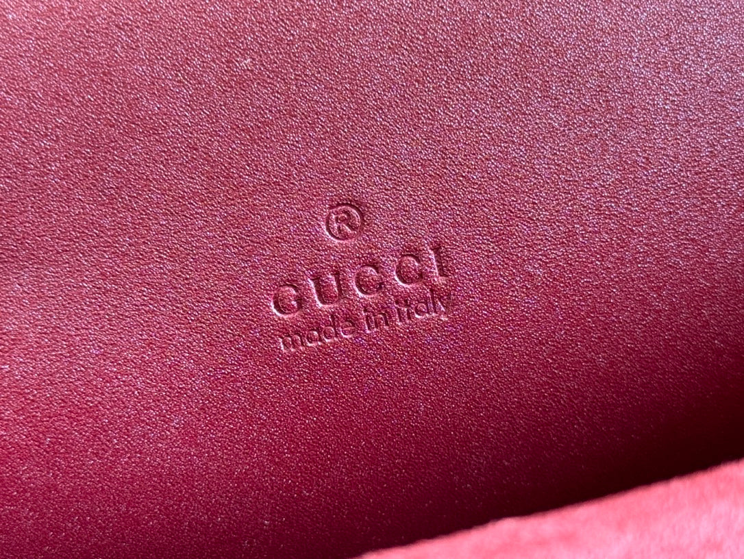 Gucci Dionysus Bag Rosso Ancora Red Suede Leather 244473 mysite