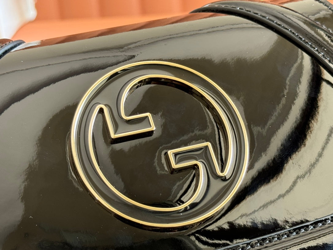 Gucci Blondie Bag Black Patent Leather mysite