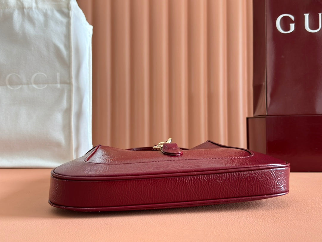 Gucci Jacket Bag Rosso Ancora Red Patent Leather 248414 mysite