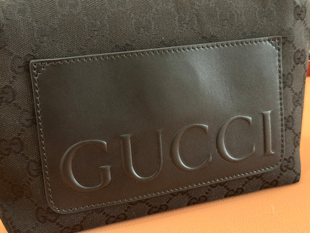 Gucci Bag Black Canvas Leather 248452 mysite