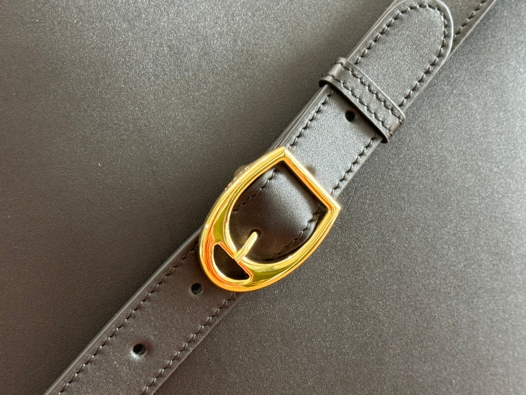 Gucci 73 Mini 27.5cm Bucket Bag Black Smooth Leather 244433 mysite