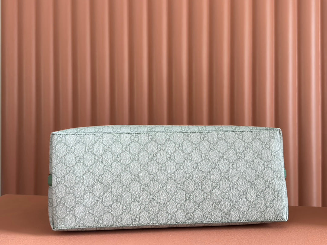 Gucci Ophidia 38cm Bag Green Canvas 244367 mysite