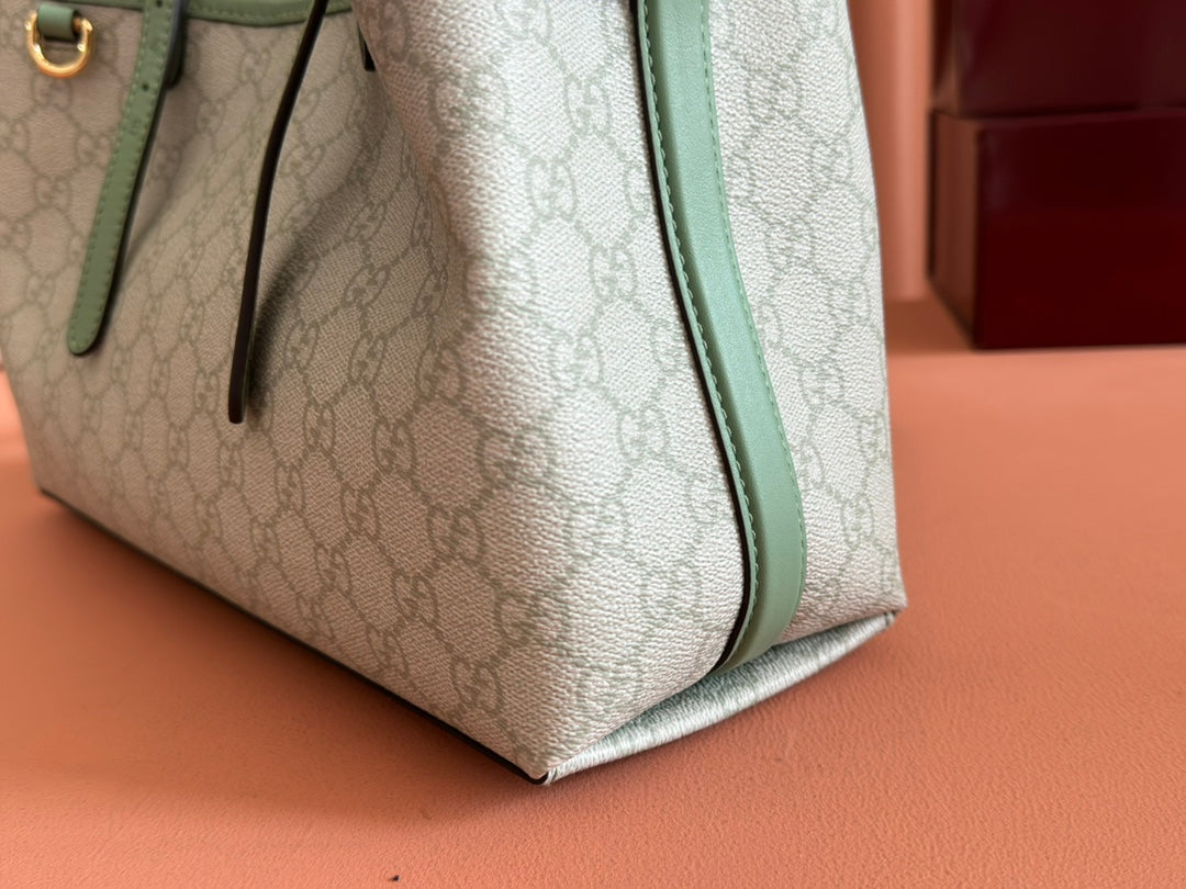 Gucci Ophidia 31cm Bag Green Canvas 244368 mysite