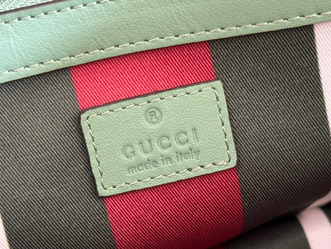 Gucci Ophidia 31cm Bag Green Canvas 244368 mysite