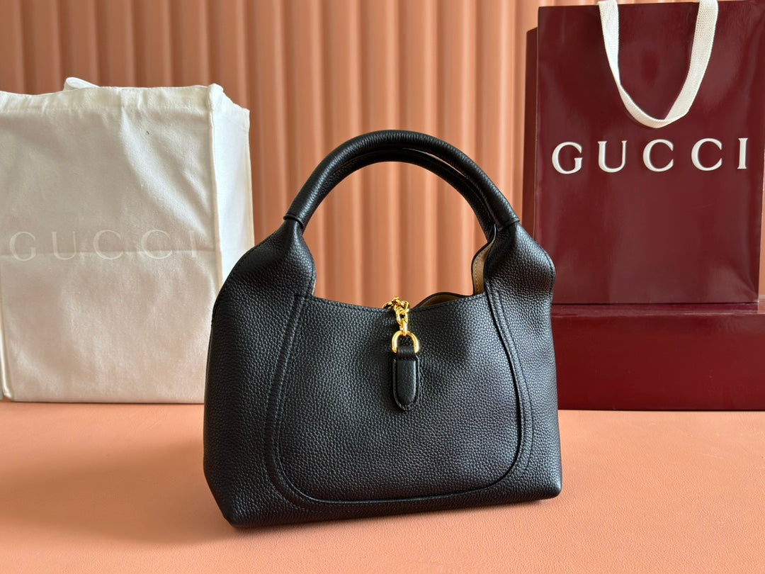 Gucci Solfbit Bag Black Calfskin 244322 mysite