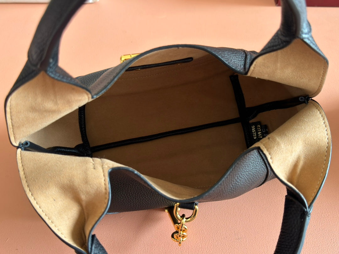 Gucci Solfbit Bag Black Calfskin 244322 mysite