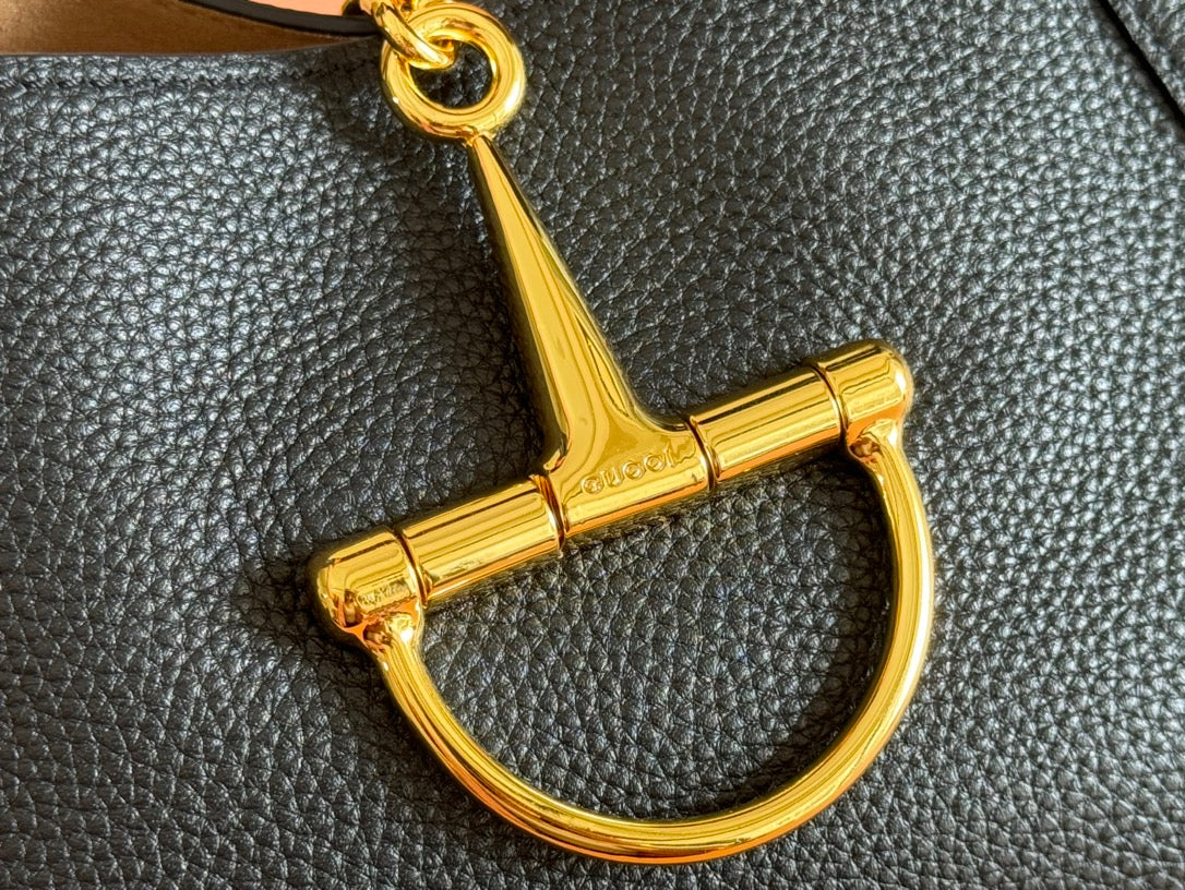 Gucci Solfbit Bag Black Calfskin 244322 mysite