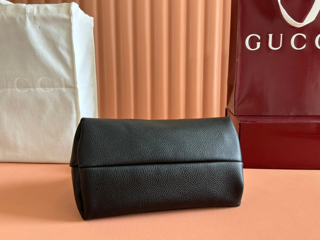 Gucci Solfbit Bag Black Calfskin 244322 mysite