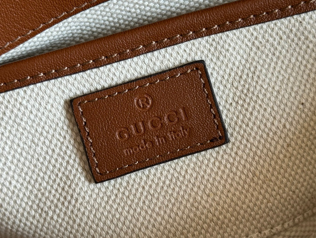 Gucci Horsebit 1995 Bag Brown Calfskin mysite