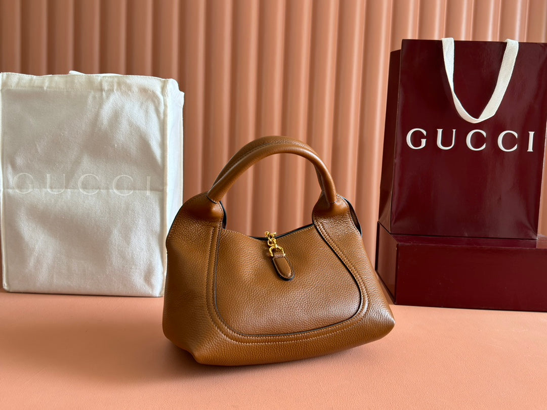 Gucci Solfbit 27.5 Bag Brown Calfskin 244325 mysite