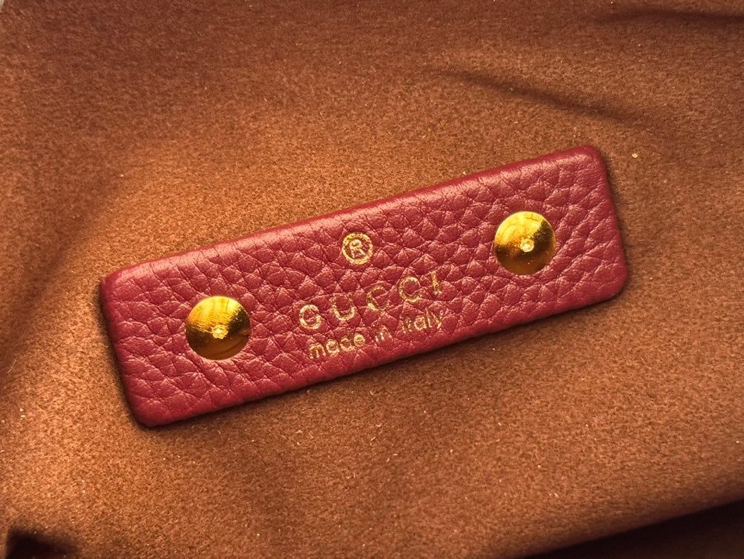 Gucci Solfbit 27.5 Bag Rosso Ancora red Calfskin 244324 mysite