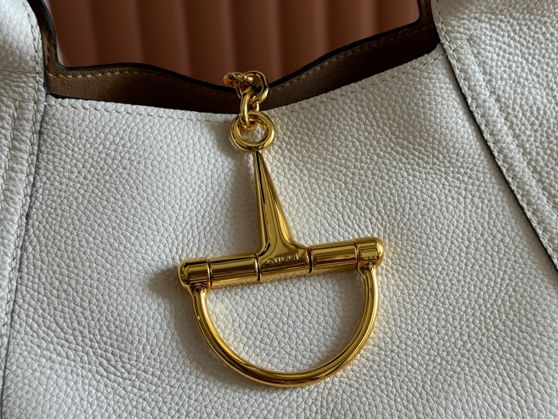 Gucci Solfbit 27.5 Bag White Calfskin 244323 mysite