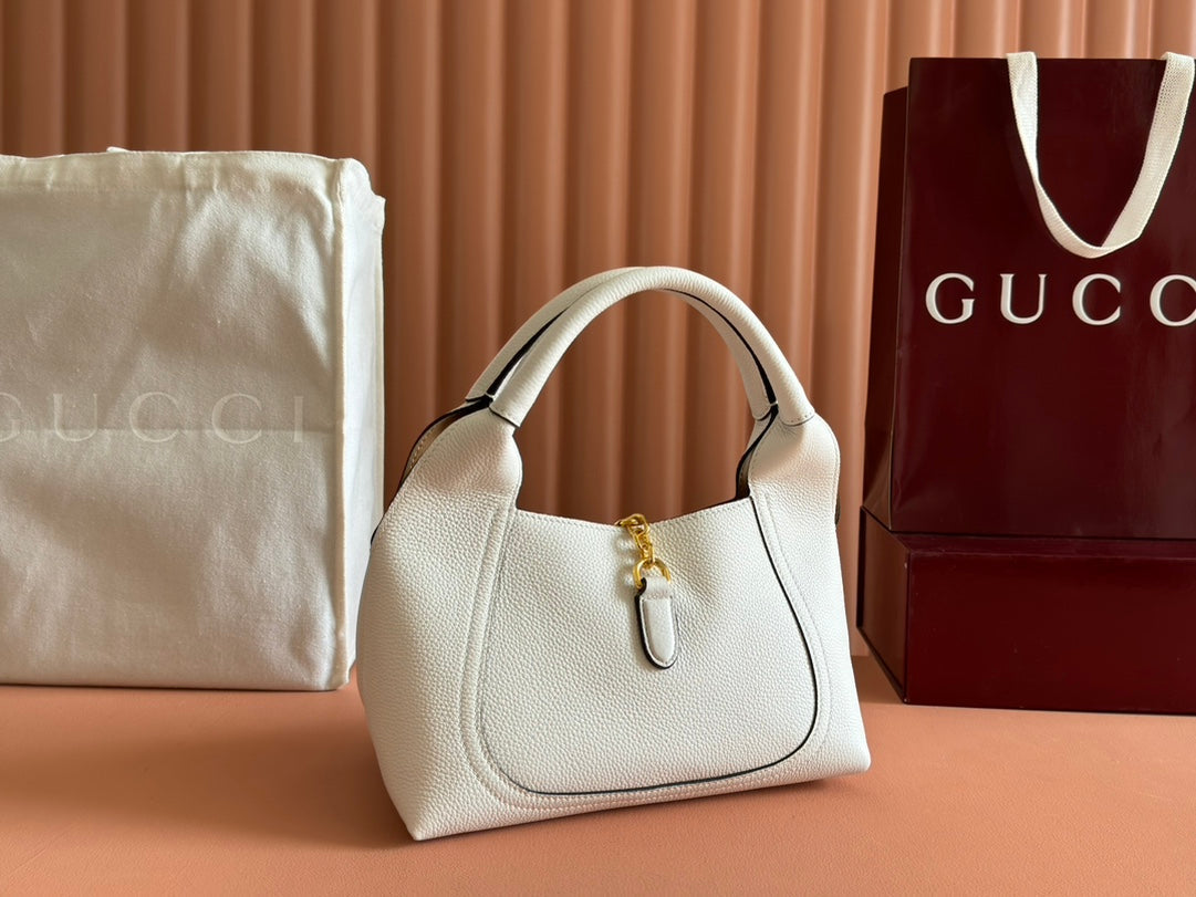 Gucci Solfbit 27.5 Bag White Calfskin 244323 mysite