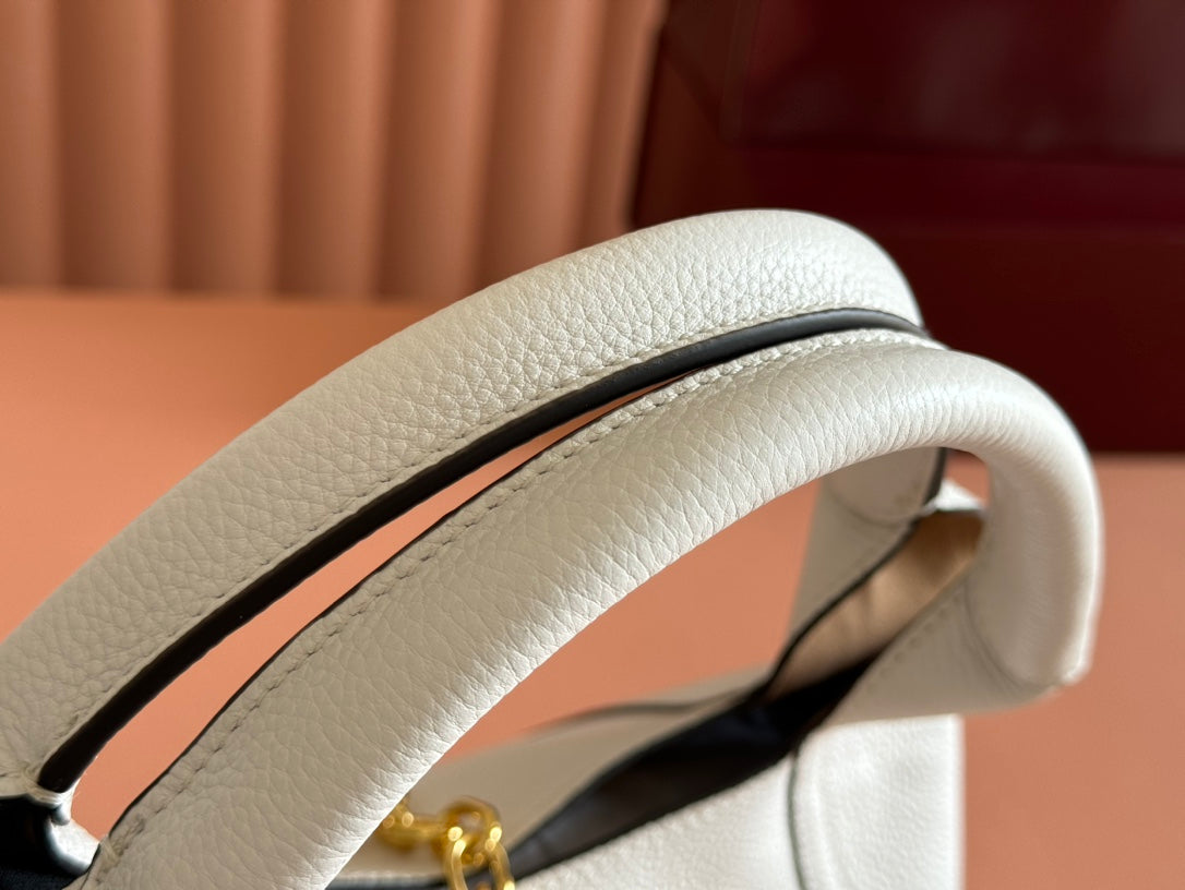 Gucci Solfbit 27.5 Bag White Calfskin 244323 mysite