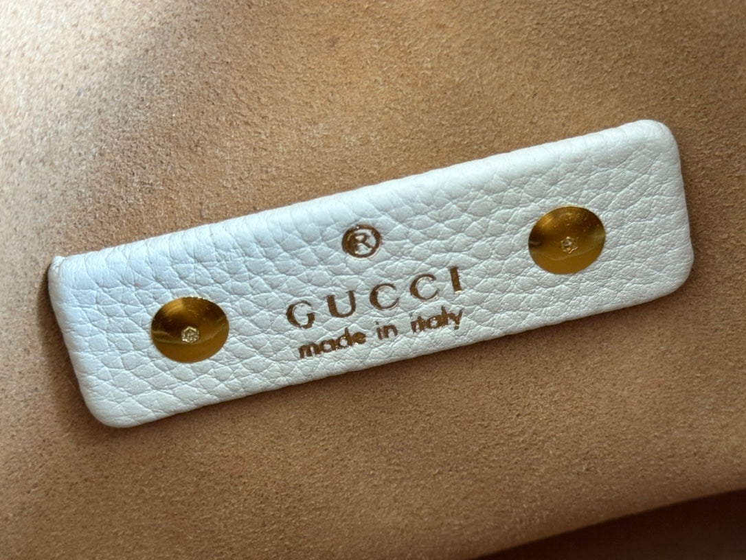 Gucci Solfbit 27.5 Bag White Calfskin 244323 mysite