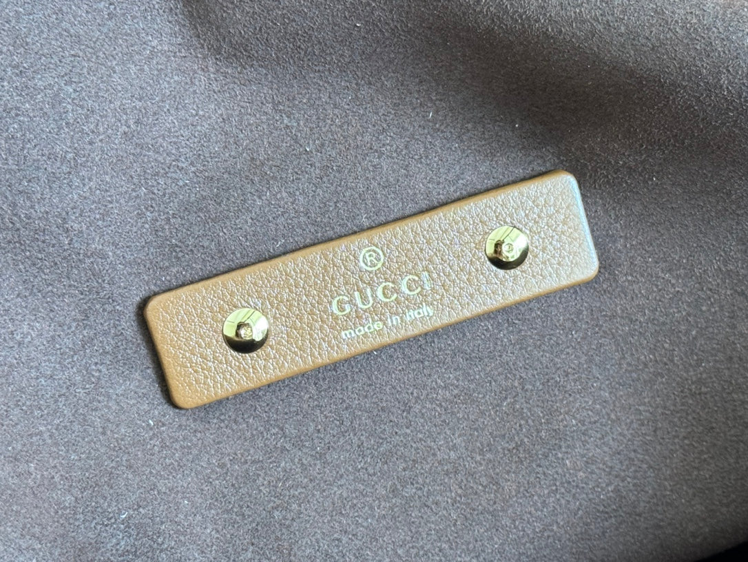 Gucci Softbit Shoulder Bag Brown Calfskin 248330 mysite