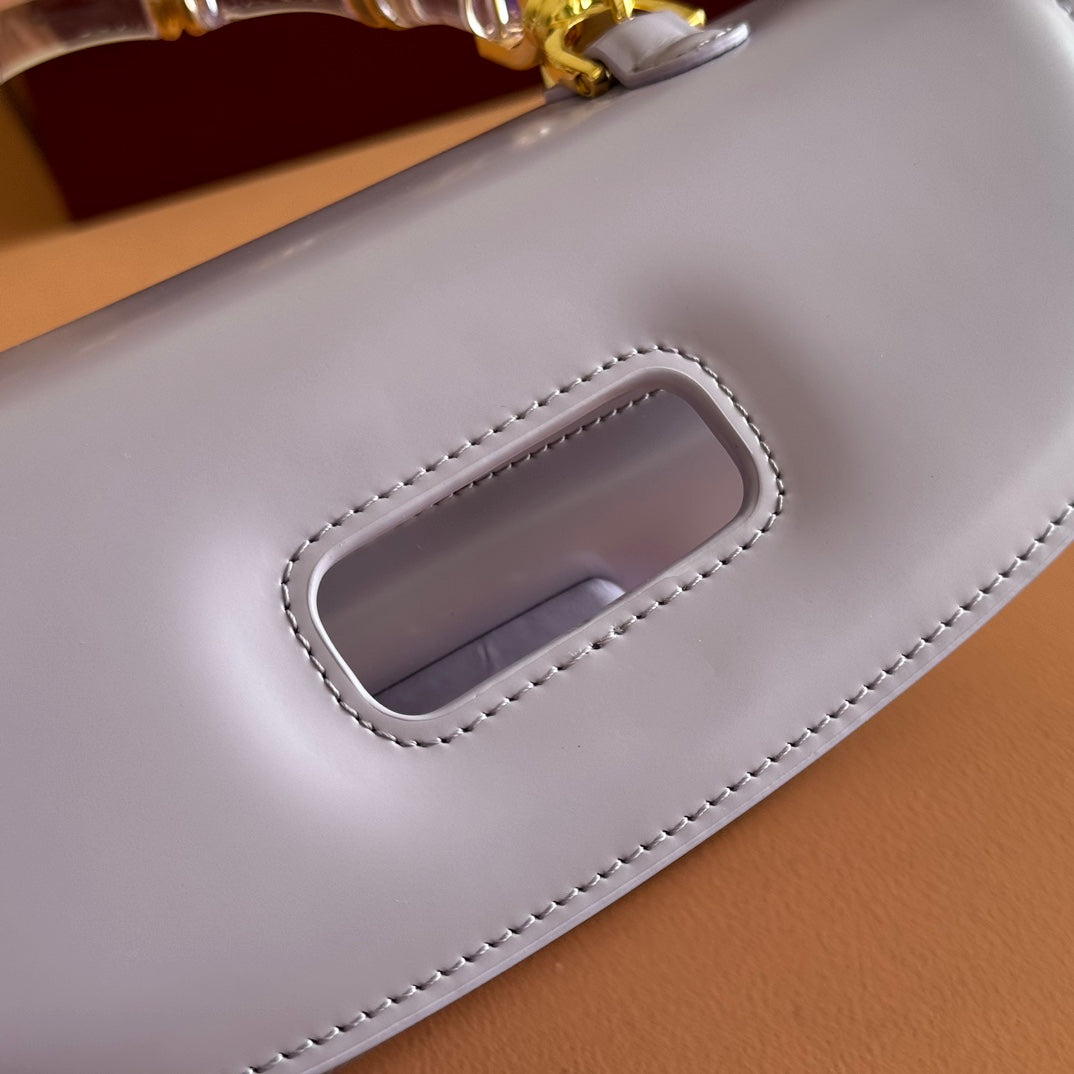 Gucci Bamboo Diva Bag Lilac Leather 251026 mysite