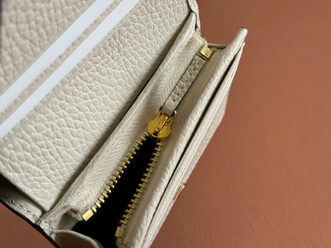 Gucci Marmont Wallet Ebony mix White Canvas Leather 250956 mysite