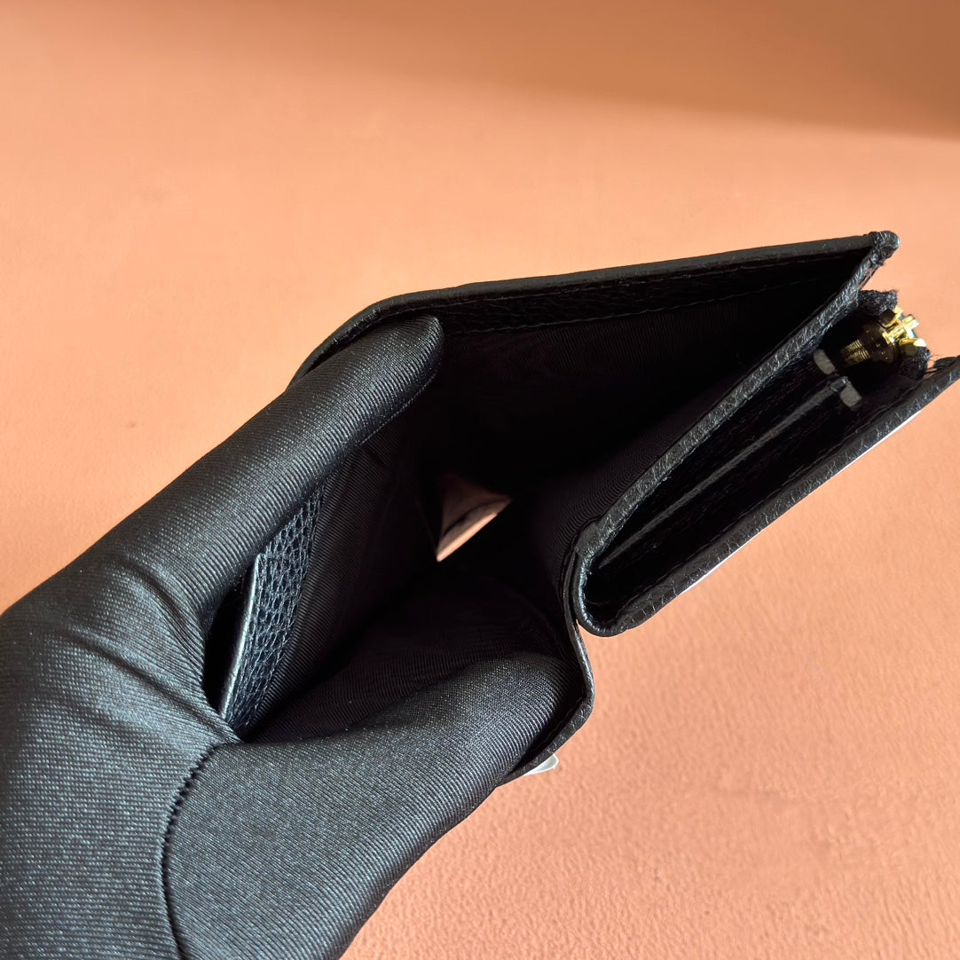 Gucci Marmont Wallet Black Leather 255302 mysite