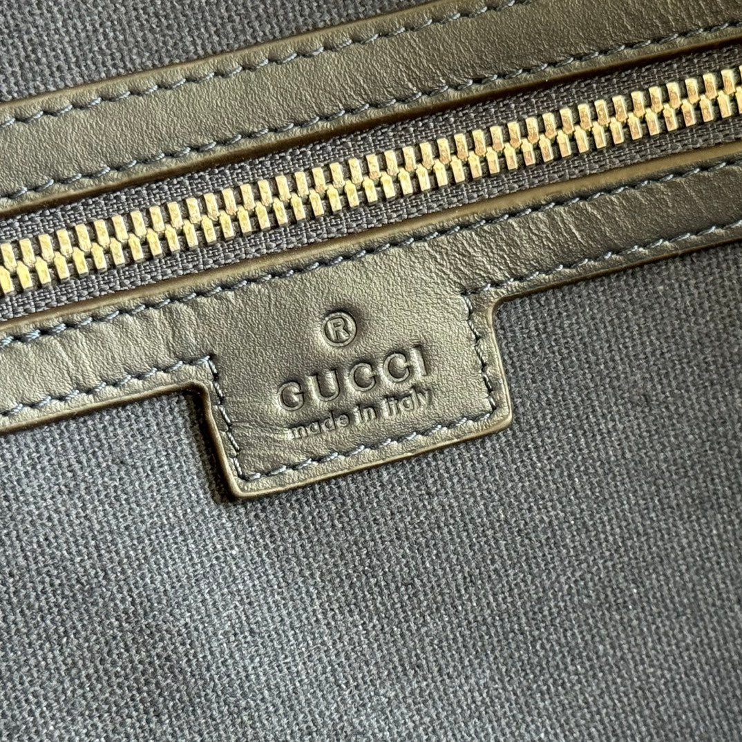 Gucci Chroma Large Duffle Bag Blue Leather mysite