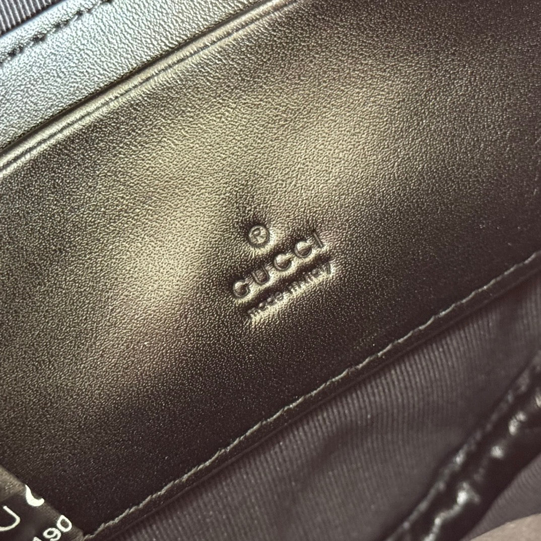 Gucci Marmont Heart Bag Black Calfskin 255057 mysite