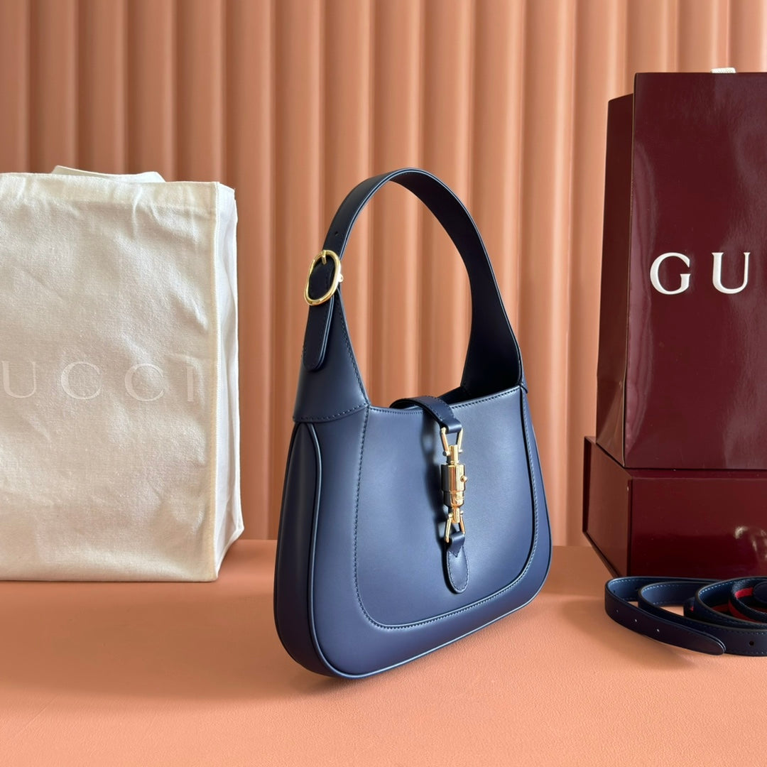 Gucci Jackie Bag Blue Leather 255029 mysite