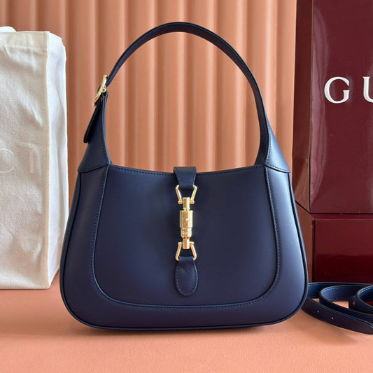 Gucci Jackie Bag Blue Leather 255029 mysite