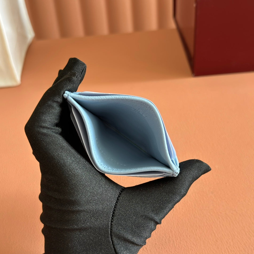 Gucci Marmont Card Wallet Blue Calfskin 254961 mysite