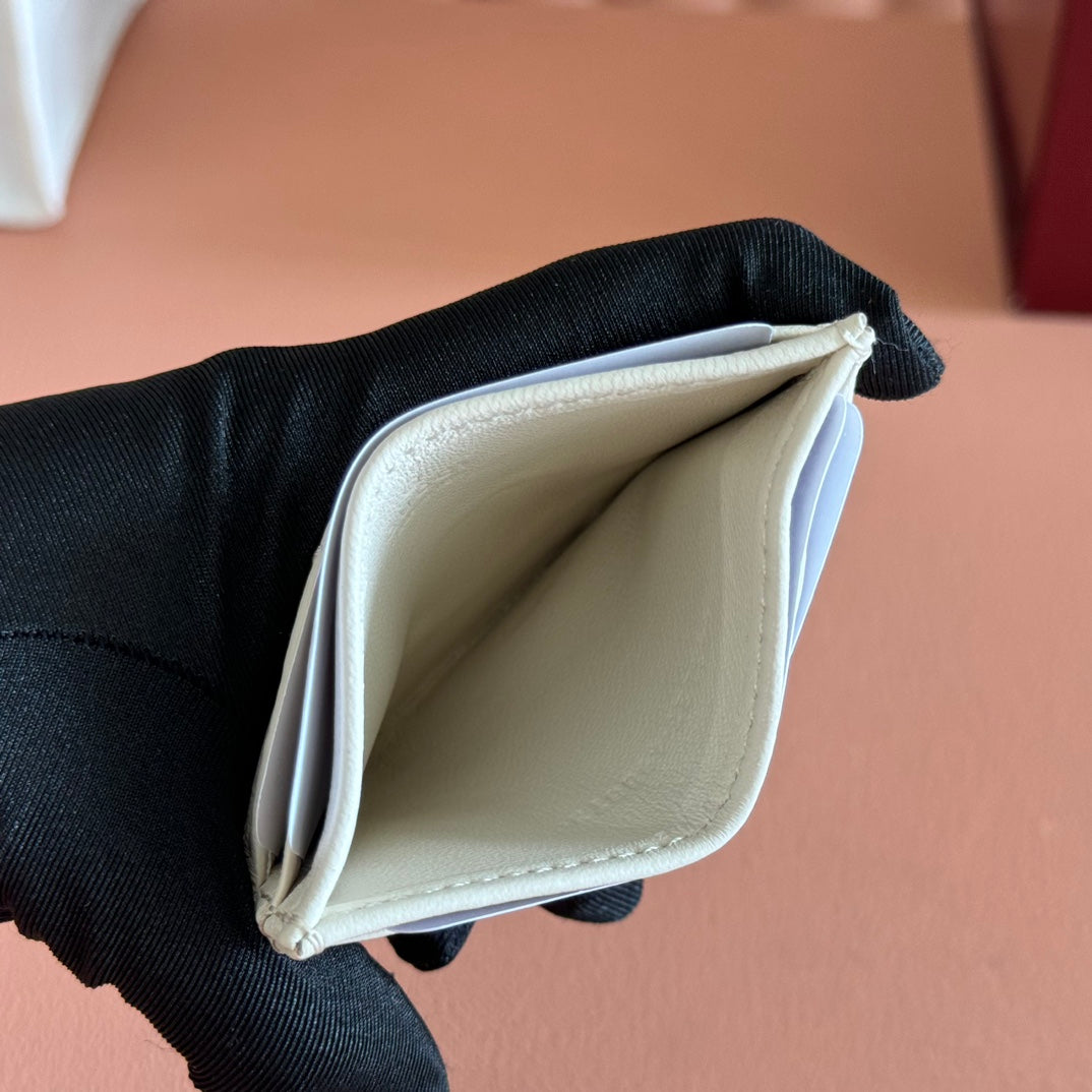 Gucci Marmont Card Wallet Light Beige Calfskin 254963 mysite