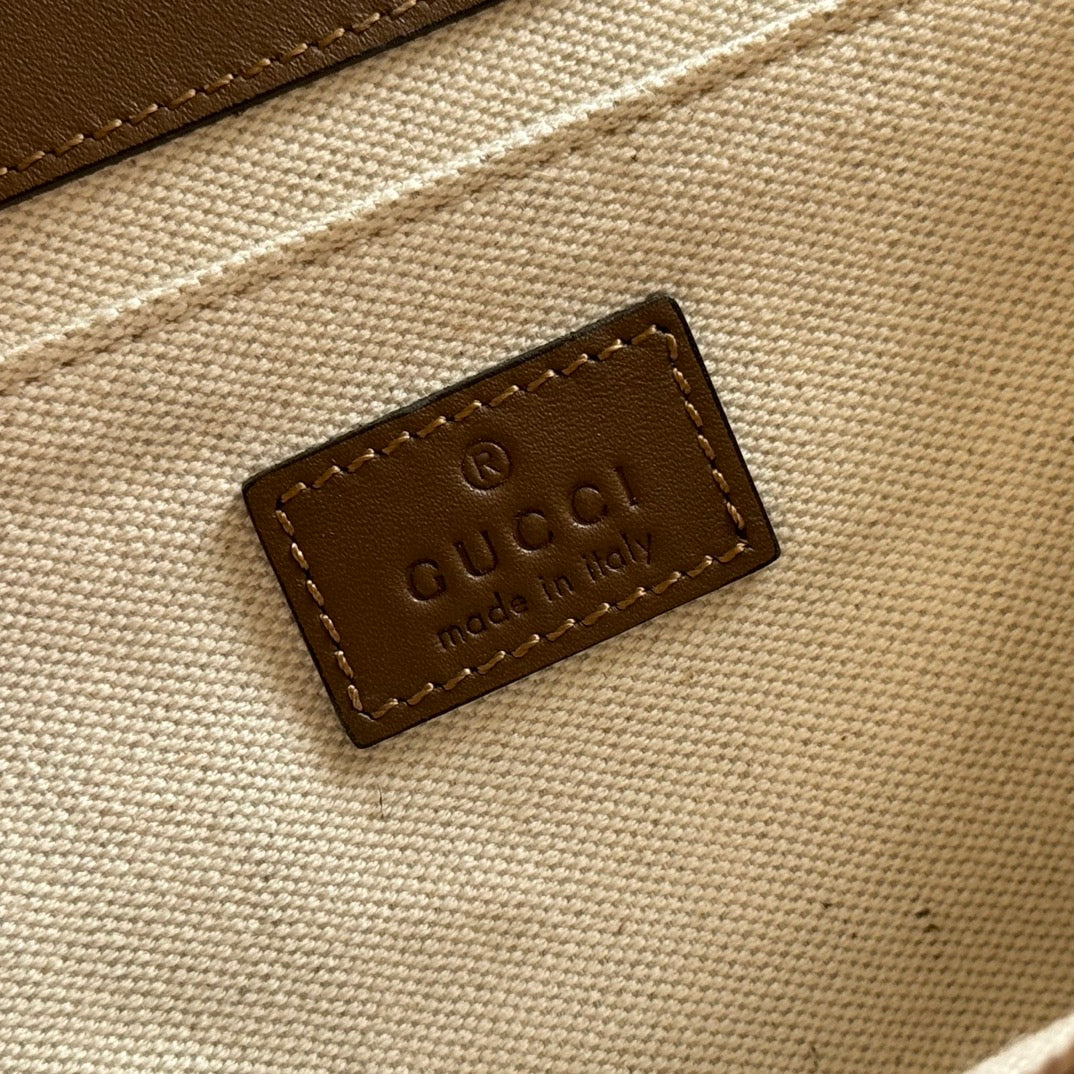 GG Go Small Shoulder Bag Dark Brown Suede Cafskin 272157 mysite